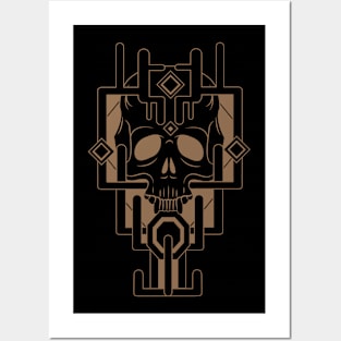 Metro-skull Posters and Art